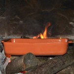 Plat à lasagne, à gratin en terre cuite