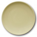 Assiette plate porcelaine couleur Crème - D 28 cm - Siviglia